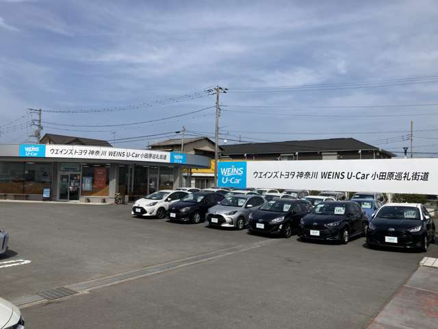 ウエインズトヨタ神奈川 WEINS U-Car 小田原巡礼街道