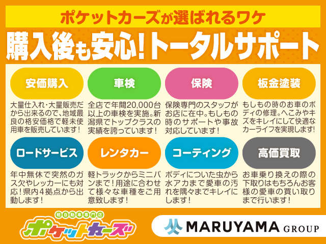 ポケットカーズ 長岡店