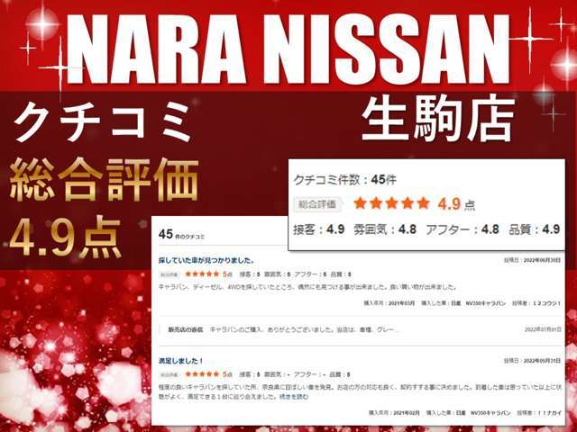 奈良日産自動車(株) 生駒店