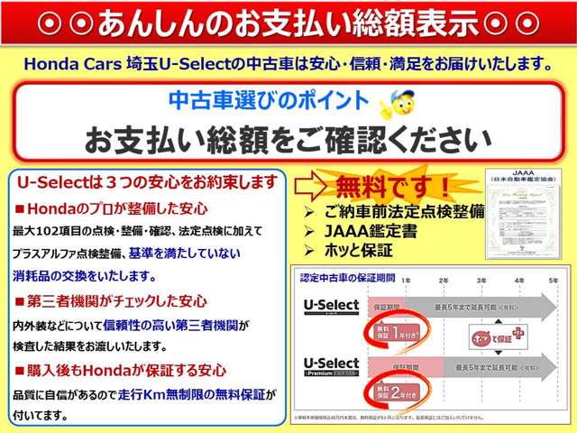 ホンダカーズ埼玉 U-Select所沢