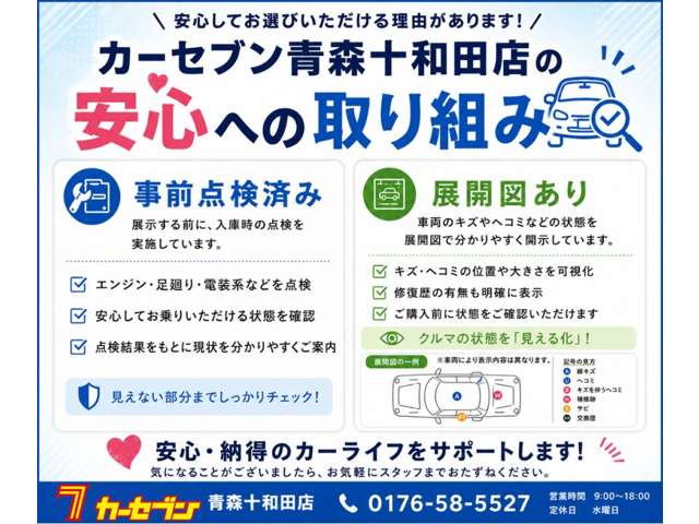 カーセブン青森十和田店 株式会社クラフト