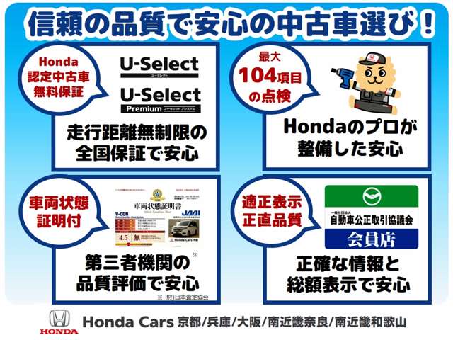 ホンダカーズ大阪 東成店(Honda認定中古車取扱店)